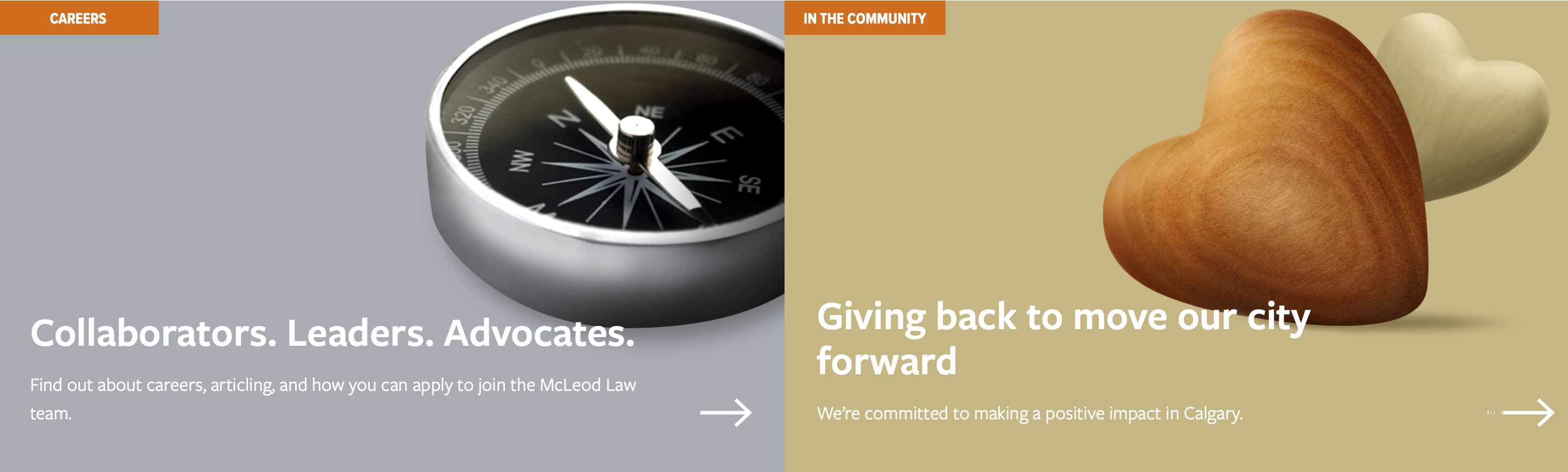 McLEOD LAW LLP Best Law Firm Website