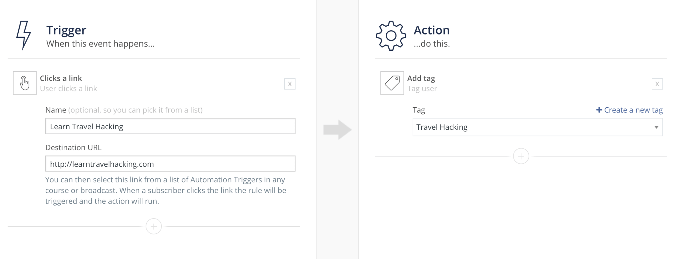 ConvertKit Automation Features Settings Screenshot