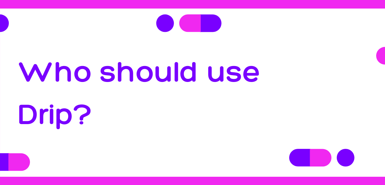 Who should use Drip header photo