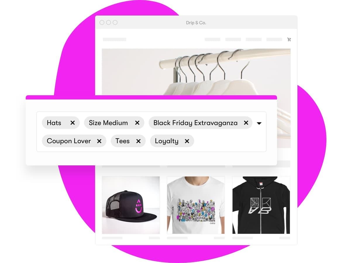 Tags Feature on Drip