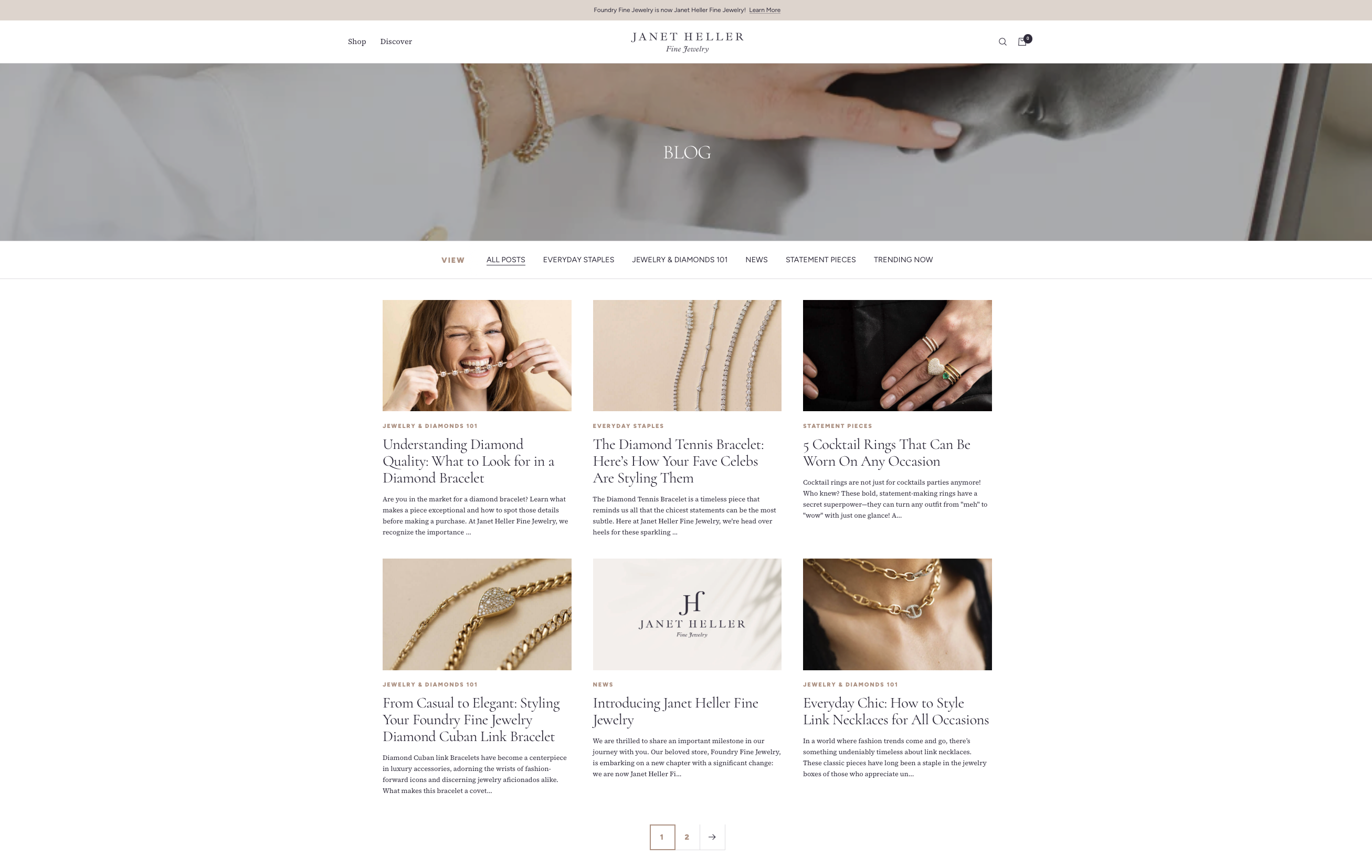 Janet Heller Fine Jewelery Blog