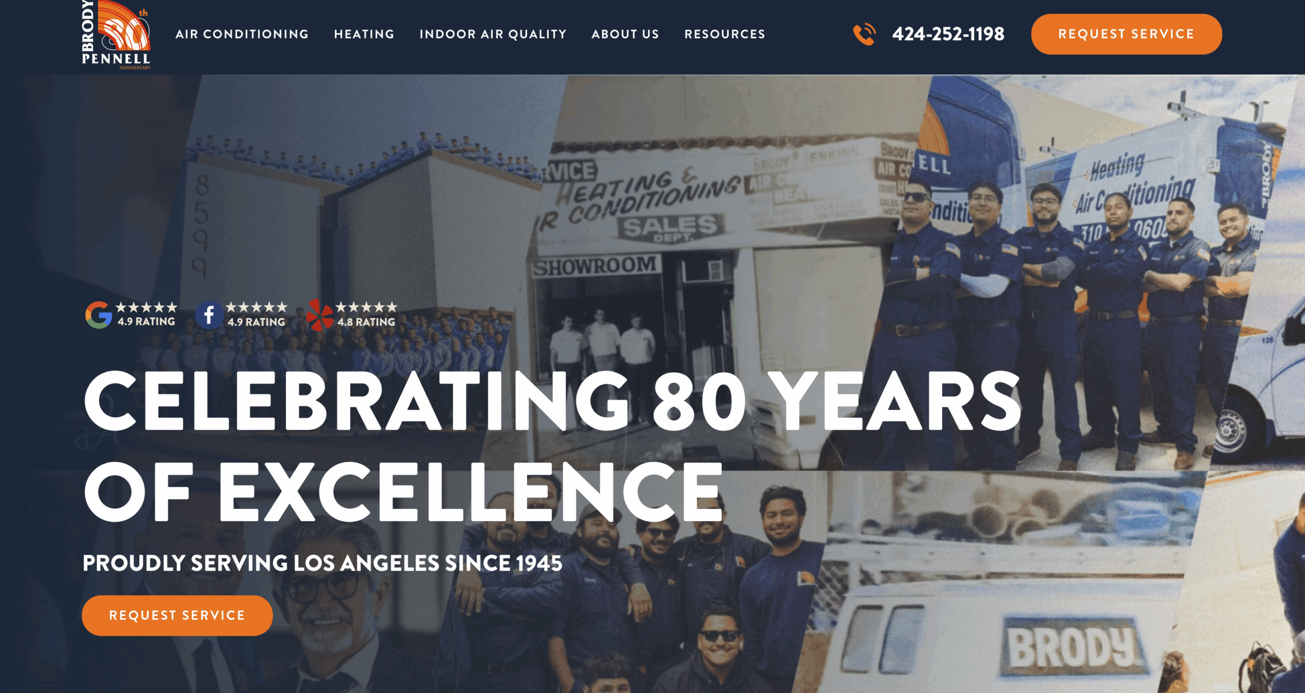 How to Create an HVAC Website Design That Converts Visitors into Customers - Brody Pennell Heating & Air Conditioning